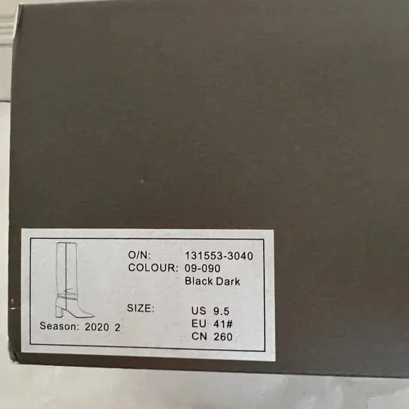 H&M PREMIUM QUALITY SUEDE THIGH HIGH BOOTS  SIZE  9.5 US NWB - Picture 11 of 11